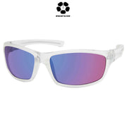 HARLEY DAVIDSON Blue Mirror Sport Men's Sunglasses