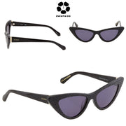 GUESS Smoke Cat Eye Ladies Sunglasses