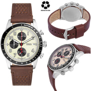 FOSSIL Sport Tourer Chronograph Quartz White Dial Men's Watch