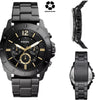 FOSSIL Privateer Chronograph Black Stainless Steel Watch