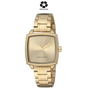 ARMANI EXCHANGE Quartz Gold Dial Ladies Watch