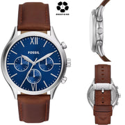 FOSSIL Fenmore Multifunction Brown Leather Watch