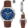 FOSSIL Fenmore Multifunction Brown Leather Watch