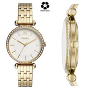 FOSSIL Tillie Three-Hand Gold-Tone Stainless Steel Watch