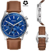 FOSSIL Sullivan Multifunction Brown Leather Watch