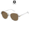 POLAROID CORE Polarized Bronze Butterfly Ladies Sunglasses