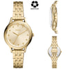 FOSSIL Laney Three-Hand Gold-Tone Stainless Steel Watch