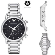 EMPORIO ARMANI Men's Chronograph Stainless Steel Watch