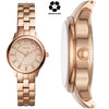 FOSSIL Modern Sophisticate Three-Hand Rose Gold-Tone Stainless Steel Watch