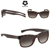 LACOSTE  Brown Square Unisex Sunglasses