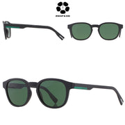 LACOSTE  Green Oval Unisex Sunglasses