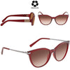 ARMANI EXCHANGE Pink Gradient Cat Eye Ladies Sunglasses