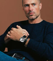 FOSSIL Sport Tourer Chronograph Quartz White Dial Men's Watch