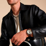 FOSSIL Sport Tourer Chronograph Quartz White Dial Men's Watch