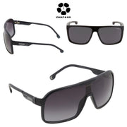 CARRERA Grey Gradient Shield Men's Sunglasses