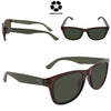LACOSTE Green Square Unisex Sunglasses