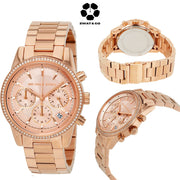 MICHAEL KORS Ritz Rose Dial Ladies Watch