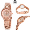 MICHAEL KORS Minni Allie Quartz Crystal Rose Dial Ladies Watch