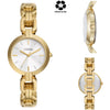 FOSSIL Kerrigan Three-Hand Gold-Tone Stainless Steel Watch