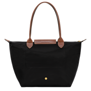 LONGCHAMP Original Le Pliage Medium Tote Bag - Black Recycled Canvas
