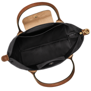 LONGCHAMP Original Le Pliage Medium Tote Bag - Black Recycled Canvas