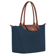 LONGCHAMP Original Le Pliage Medium Tote Bag - Navy Recycled Canvas