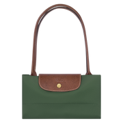 LONGCHAMP Original Le Pliage Medium Tote Bag - British Green Recycled Canvas