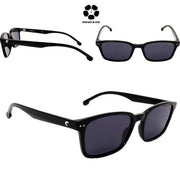 CARRERA Black Square Unisex Sunglasses