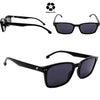 CARRERA Black Square Unisex Sunglasses