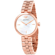 EMPORIO ARMANI  Arianna Quartz Mother of Pearl Dial Ladies Watch