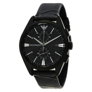 EMPORIO ARMANI  Chronograph Quartz Black Dial Men's Watch
