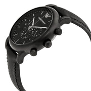 EMPORIO ARMANI  Luigi Chronograph Black Dial Men's Watch