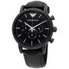 EMPORIO ARMANI  Luigi Chronograph Black Dial Men's Watch