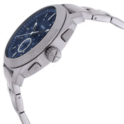 FOSSIL Machine Chronograph Quartz Blue Dial Men's Watch