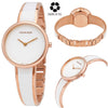 CALVIN KLEIN Seduce Quartz White Dial Ladies Watch