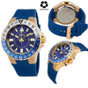 INVICTA Aviator Zager Exclusive Blue Dial Blue Silicone Men's Watch