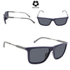 TIMBERLAND Polarized Smoke Square Men's Sunglasses