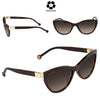 CAROLINA HERRERA Brown Gradient Cat Eye Ladies Sunglasses