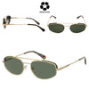 POLAROID CORE Green Oval Unisex Sunglasses