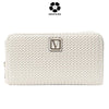 Victoria Secret - The Victoria Coconut Woven White Wallet