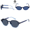 POLAROID Blue Round Unisex Sunglasses