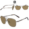 MONTBLANC Gold Aviator Men's Sunglasses
