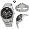 FOSSIL Flynn Chronograph Quartz Black Dial Mens Watch