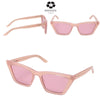 GUESS Ladies Pink Triangle Sunglasses