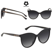 GUCCI Grey Cat Eye Ladies Sunglasses