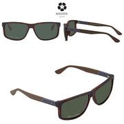 TOMMY HILFIGER Men's Tortoise Rectangular Sunglasses