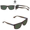 TOMMY HILFIGER Men's Tortoise Rectangular Sunglasses